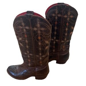 Macie Bean M5201 Western Women's Cowgirl Boots Size 8 M Made In Mexico